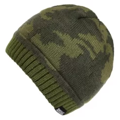 Regatta Gorro Beanie Tarley Camuflaje De Punto Para Niños/Niñas Caqui Oscuro