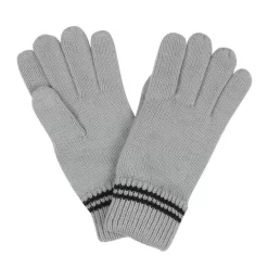 Regatta Guantes Diseño Jaspeada Balton III De Punto Para Hombre Gris Tormenta