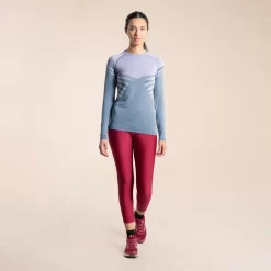 LEGGINGS 7/8 TRAIL RUNNING MUJER FRAMBUESA -Equipo Deportivo leggings 78 trail running mujer frambuesa 2