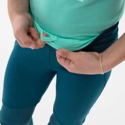 Quechua Leggings De Senderismo - MH500 Verde - Niños 7-15 Años -Equipo Deportivo leggings de senderismo mh500 verde nios 7 15 aos 4