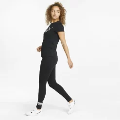 Leggings Mujer PUMA Essentials+ Metallic Negro -Equipo Deportivo leggings mujer puma essentials metallic negro 3