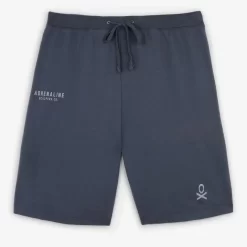 Pantalón Corto De Hombre Scalpers ADN COTTON SHORT Azul Marino De Algodón -Equipo Deportivo pantalon corto de hombre scalpers adn cotton short azul marino de algodon 2