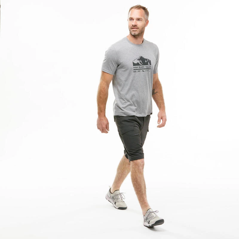 Pantalón Corto De Montaña Y Trekking Hombre Quechua NH550 3 Pantalón Corto De Montaña Y Trekking Hombre Quechua NH550 - Imagen 3