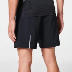 Pantalón Corto Trail Running Hombre Negro Holgado -Equipo Deportivo pantalon corto trail running hombre negro holgado 2