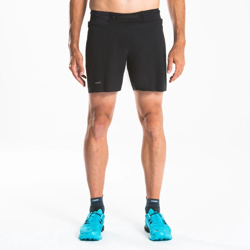 Pantalón Corto Trail Running Hombre Negro 1 Pantalón Corto Trail Running Hombre Negro