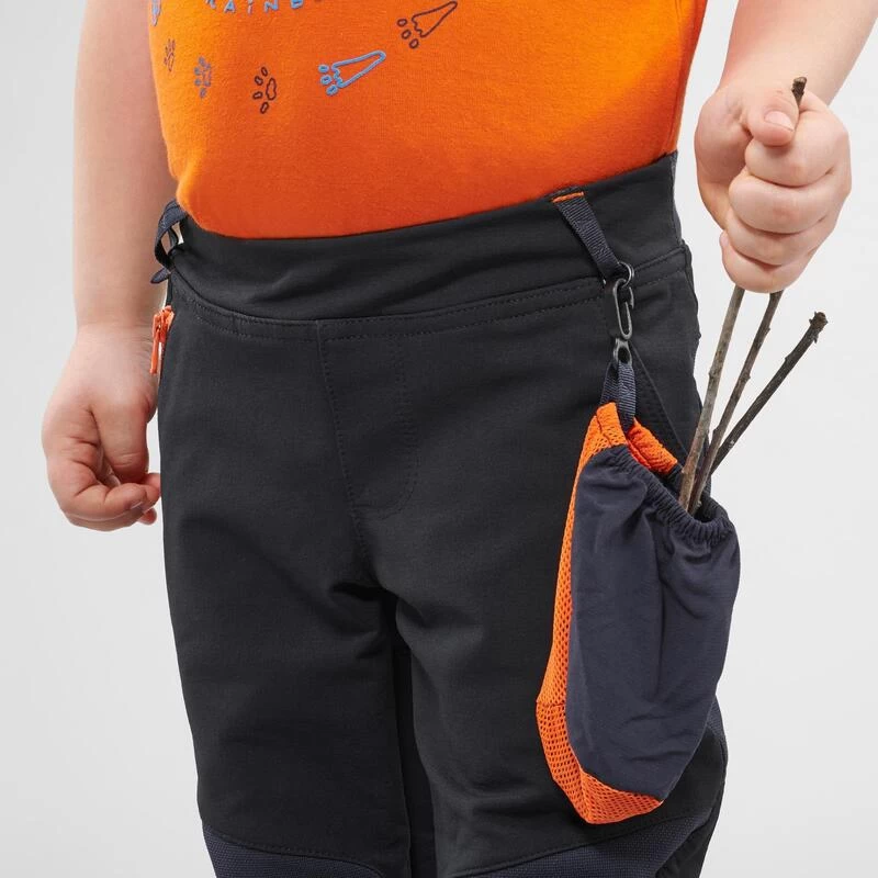 Pantalón De Montaña Y Trekking De Invierno Niños 2-6 Años Quechua MH550 Negro 4 Pantalón De Montaña Y Trekking De Invierno Niños 2-6 Años Quechua MH550 Negro - Imagen 4
