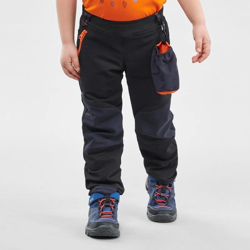 Pantalón De Montaña Y Trekking De Invierno Niños 2-6 Años Quechua MH550 Negro 1 Pantalón De Montaña Y Trekking De Invierno Niños 2-6 Años Quechua MH550 Negro