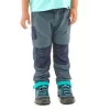 Quechua Pantalón De Montaña Y Trekking Desmontable Niños 2-6 Años MH500 Gris