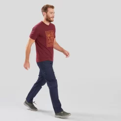 Pantalón De Montaña Y Trekking Hombre Quechua NH100 Azul -Equipo Deportivo pantalon de montaa y trekking hombre quechua nh100 azul 2