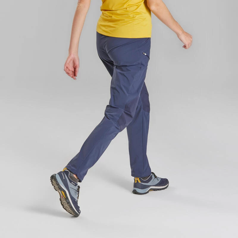 Pantalón De Montaña Y Trekking Mujer Quechua MH500 Azul 2 Pantalón De Montaña Y Trekking Mujer Quechua MH500 Azul - Imagen 2