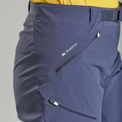 Pantalón De Montaña Y Trekking Mujer Quechua MH500 Azul 9 Pantalón De Montaña Y Trekking Mujer Quechua MH500 Azul -Equipo Deportivo pantalon de montaa y trekking mujer quechua mh500 azul 3