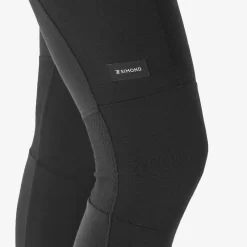 Pantalón Interior De Montaña Y Trekking Lana Merino Mujer Forclaz Trek500 Negro -Equipo Deportivo pantalon interior de montaa y trekking lana merino mujer forclaz trek500 negro 4