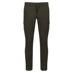 Regatta Pantalón Multibolsillos Bryer II Para Hombre Caqui Oscuro