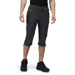Regatta Pantalones Capri Highton Para Exteriores Para Hombre Gris India -Equipo Deportivo pantalones capri highton para exteriores para hombre gris india 3
