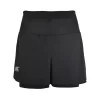 Pantalones Cortos De Running LINH ULTRA Negro