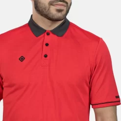 Polo De Manga Corta Con Diseño Deportivo Para Hombre ZHAO Izas -Equipo Deportivo polo de manga corta con diseo deportivo para hombre zhao izas 4