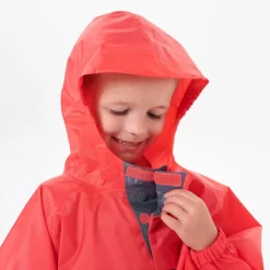 Poncho Impermeable Montaña Y Trekking Niños 2-6 Años Quechua MH100 Naranja -Equipo Deportivo poncho impermeable montaa y trekking nios 2 6 aos quechua mh100 naranja 3