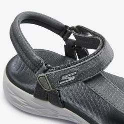 Sandalias Caminar Mujer Skechers Onthego Gris -Equipo Deportivo sandalias caminar mujer skechers onthego gris 3