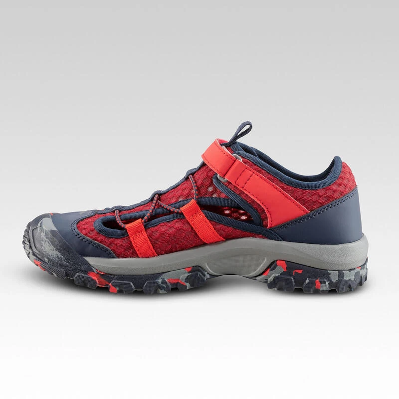 Sandalias Cerradas De Montaña Y Trekking Niños Quechua MH150 Rojo 2 Sandalias Cerradas De Montaña Y Trekking Niños Quechua MH150 Rojo - Imagen 2