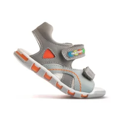 Sandalias De Marcha Deportiva De Piel De Bebé Niño PABLOSKY En Gris -Equipo Deportivo sandalias de marcha deportiva de piel de bebe nio pablosky en gris 4