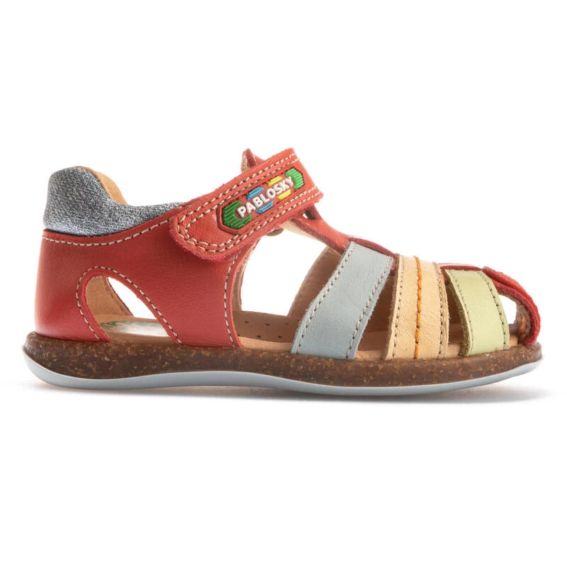 Sandalias De Marcha Deportiva De Piel De Bebé Niño PABLOSKY En Rojo 2 Sandalias De Marcha Deportiva De Piel De Bebé Niño PABLOSKY En Rojo - Imagen 2