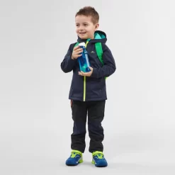 Quechua Softshell De Montaña Y Trekking NIños 2-6 Años Quecha MH550 Azul -Equipo Deportivo softshell de montaa y trekking nios 2 6 aos quecha mh550 azul 2