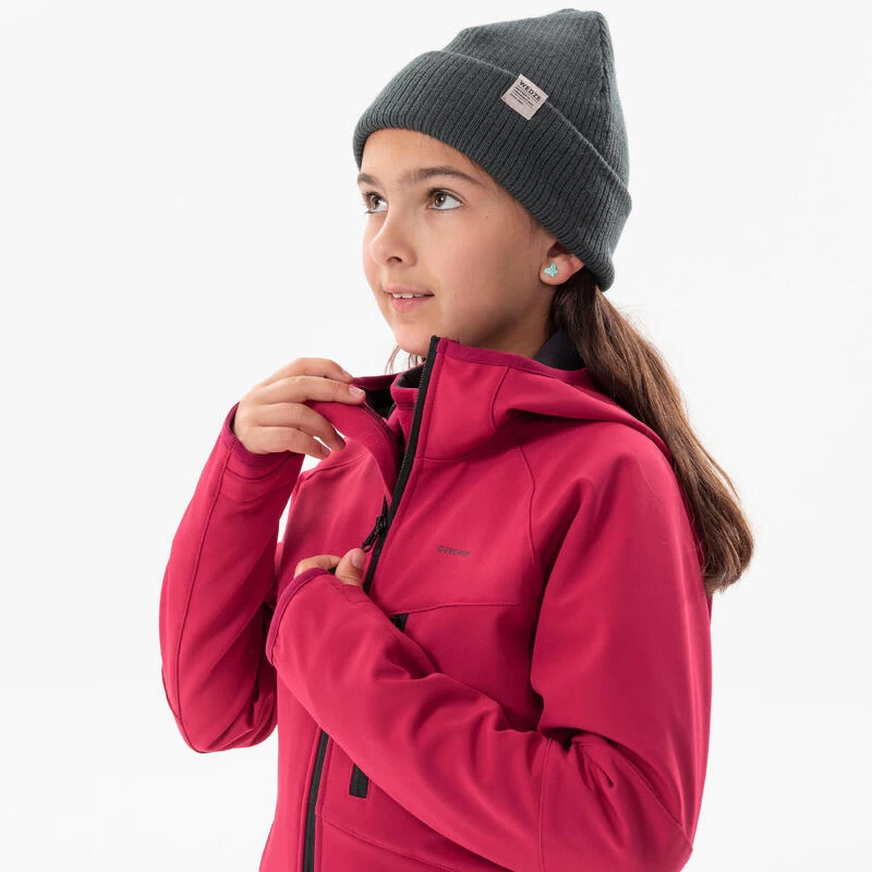 Softshell De Montaña Y Trekking Niños 7-15 Años Quechua MH550 Rosa 5 Softshell De Montaña Y Trekking Niños 7-15 Años Quechua MH550 Rosa - Imagen 5