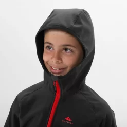 Quechua Softshell De Montaña Y Trekking NIños 7-15 Años Quehcua MH550 Gris 9 Quechua Softshell De Montaña Y Trekking NIños 7-15 Años Quehcua MH550 Gris -Equipo Deportivo softshell de montaa y trekking nios 7 15 aos quehcua mh550 gris 3