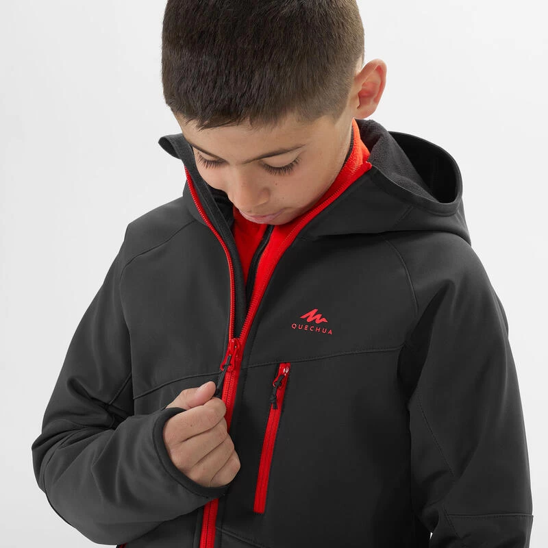 Quechua Softshell De Montaña Y Trekking NIños 7-15 Años Quehcua MH550 Gris 5 Quechua Softshell De Montaña Y Trekking NIños 7-15 Años Quehcua MH550 Gris - Imagen 5