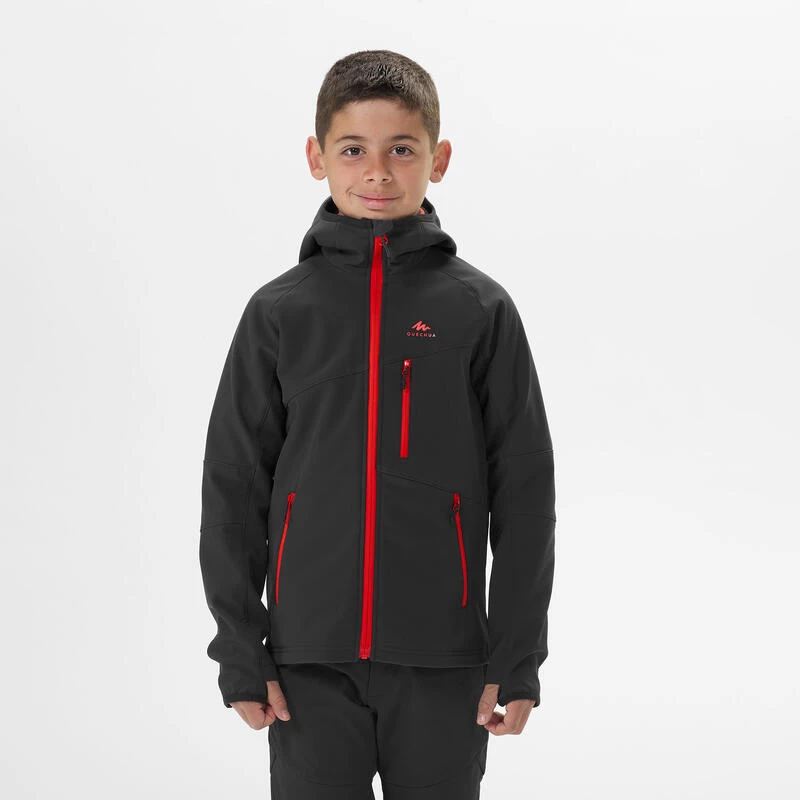 Quechua Softshell De Montaña Y Trekking NIños 7-15 Años Quehcua MH550 Gris 1 Quechua Softshell De Montaña Y Trekking NIños 7-15 Años Quehcua MH550 Gris