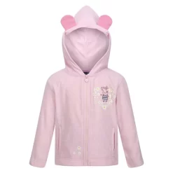 Regatta Sudadera Con Cremallera De Peppa Pig Floral De Polar Para Niños/Niñas Neblina