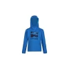 Regatta Sudadera Highton Impresa Para Niños/Niñas Azul Sky Diver