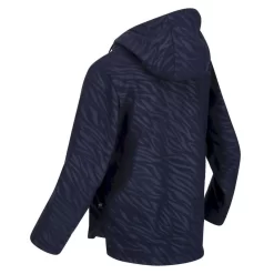 Regatta Sudadera Kalina Estampado De Cebra De Polar Para Niños/Niñas Marino -Equipo Deportivo sudadera kalina estampado de cebra de polar para niosnias marino 2