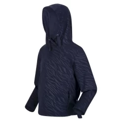 Regatta Sudadera Kalina Estampado De Cebra De Polar Para Niños/Niñas Marino -Equipo Deportivo sudadera kalina estampado de cebra de polar para niosnias marino 3