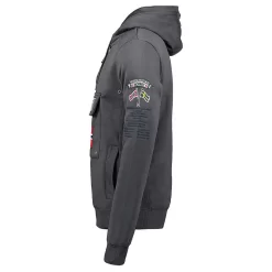 GEOGRAPHICAL NORWAY Sudadera Norway Niños Montaña Y Trekking Gymclass Gris Capucha 6 GEOGRAPHICAL NORWAY Sudadera Norway Niños Montaña Y Trekking Gymclass Gris Capucha -Equipo Deportivo sudadera norway nios montaa y trekking gymclass gris capucha 2
