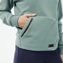 Sudadera Polar De Montaña Y Trekking Con Capucha Mujer Quechua MH100 Hoodie 9 Sudadera Polar De Montaña Y Trekking Con Capucha Mujer Quechua MH100 Hoodie -Equipo Deportivo sudadera polar de montaa y trekking con capucha mujer quechua mh100 hoodie 3