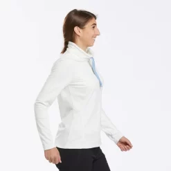 Quechua Sudadera Polar Montaña Y Nieve Mujer SH100 Warm Warm Blanco -Equipo Deportivo sudadera polar montaa y nieve mujer sh100 warm warm blanco 2