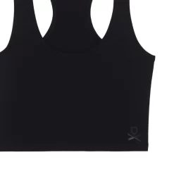 Sujetador Top Deportivo Sujeción Alta Mujer SCALPERS ADN W TOP Negro 5 Sujetador Top Deportivo Sujeción Alta Mujer SCALPERS ADN W TOP Negro -Equipo Deportivo sujetador top deportivo sujecion alta mujer scalpers adn w top negro 2