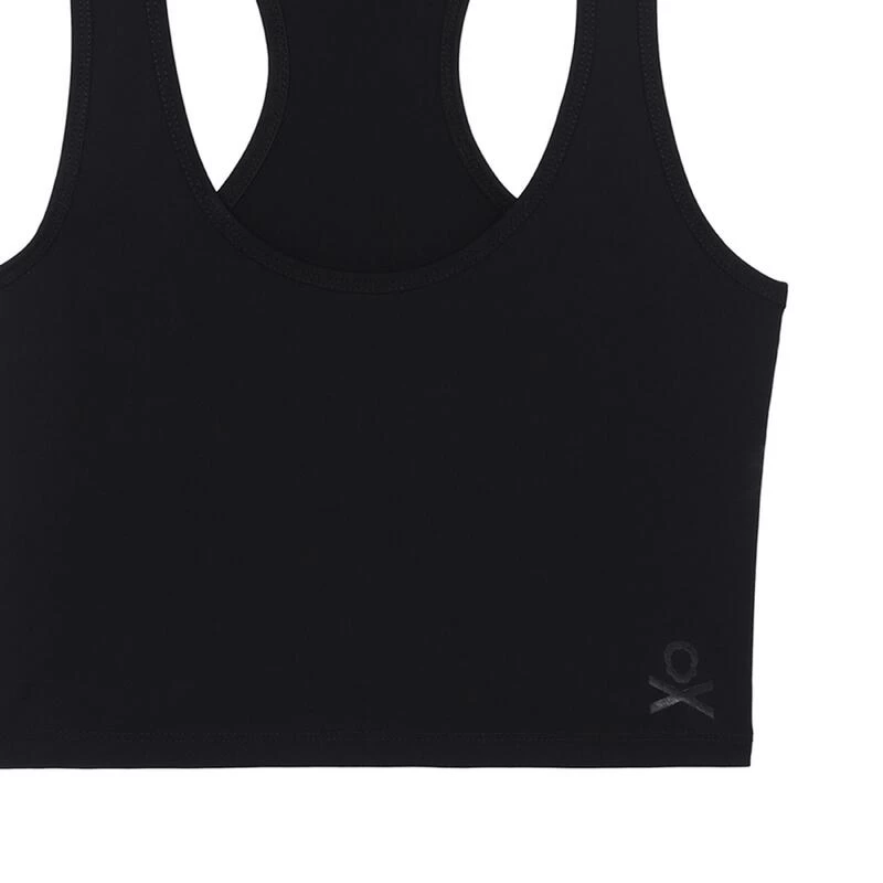 Sujetador Top Deportivo Sujeción Alta Mujer SCALPERS ADN W TOP Negro 3 Sujetador Top Deportivo Sujeción Alta Mujer SCALPERS ADN W TOP Negro - Imagen 3