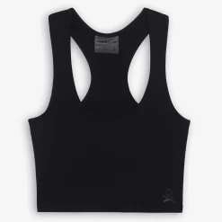 Sujetador Top Deportivo Sujeción Alta Mujer SCALPERS ADN W TOP Negro