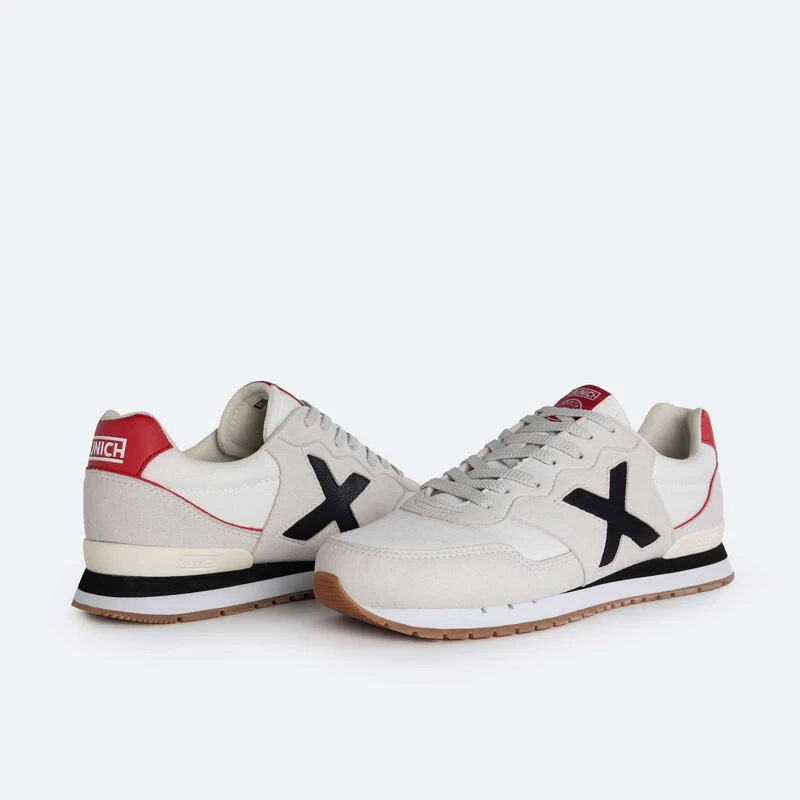 Zapatilla Casual MUNICH Dash Para Hombre Blanco 5 Zapatilla Casual MUNICH Dash Para Hombre Blanco - Imagen 5