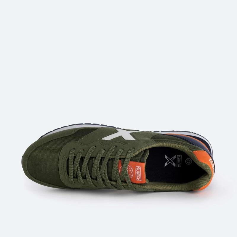 Zapatilla Casual MUNICH Dash Para Hombre Verde 3 Zapatilla Casual MUNICH Dash Para Hombre Verde - Imagen 3