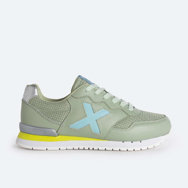 Zapatilla Casual MUNICH Dash Wmn Para Mujer Verde 1 Zapatilla Casual MUNICH Dash Wmn Para Mujer Verde