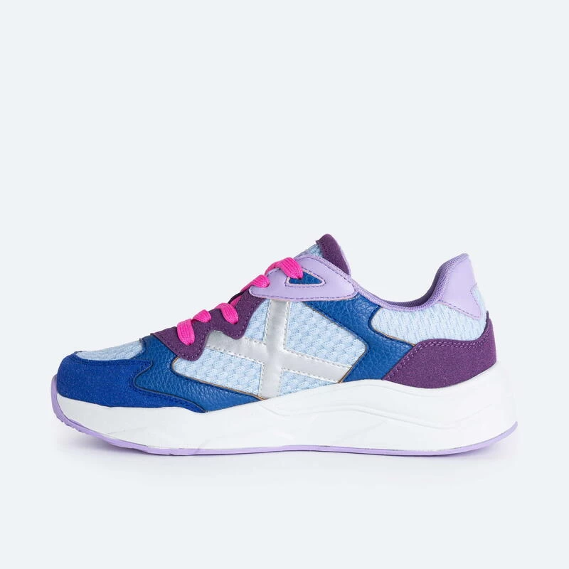 Zapatilla Casual MUNICH Mali Para Mujer Azul 2 Zapatilla Casual MUNICH Mali Para Mujer Azul - Imagen 2