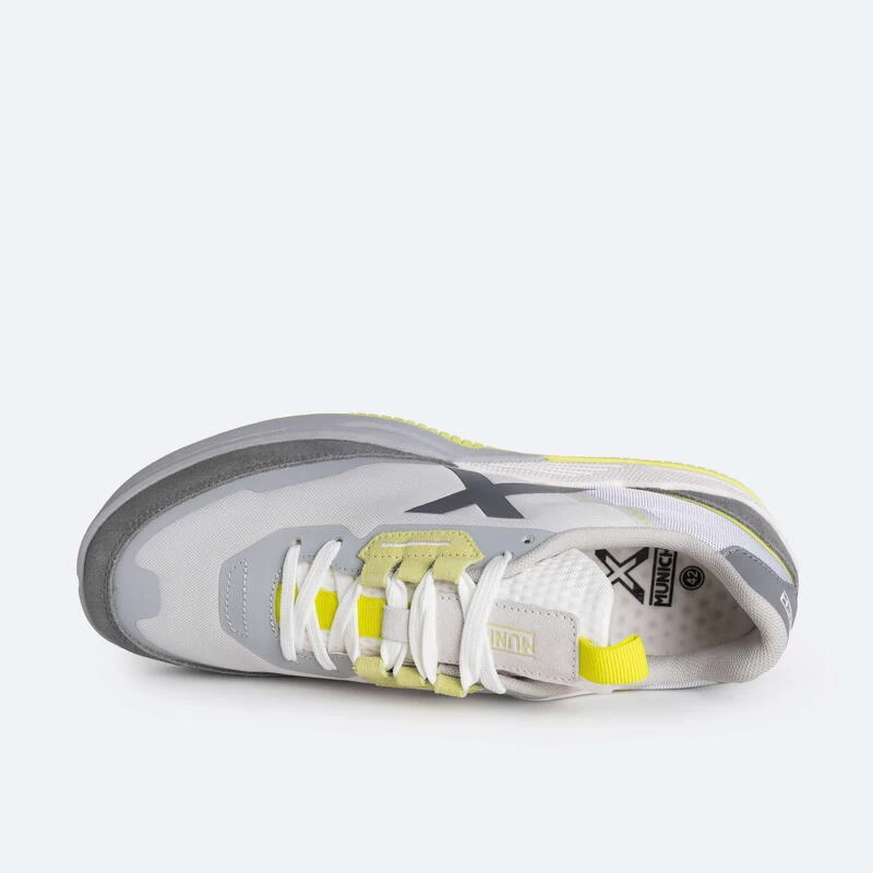 Zapatilla Casual MUNICH RIGEL Hombre Gris 3 Zapatilla Casual MUNICH RIGEL Hombre Gris - Imagen 3