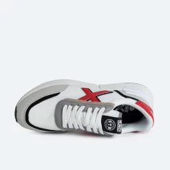 Zapatilla Casual MUNICH Versus Para Hombre Blanco -Equipo Deportivo zapatilla casual munich versus para hombre blanco 2