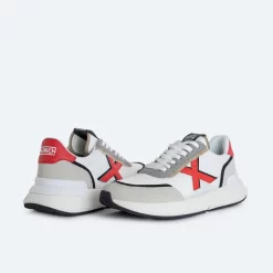 Zapatilla Casual MUNICH Versus Para Hombre Blanco -Equipo Deportivo zapatilla casual munich versus para hombre blanco 4