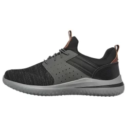 Zapatillas Caminar Hombre SKECHERS Delson 3.0-Cicada Negro 10 Zapatillas Caminar Hombre SKECHERS Delson 3.0-Cicada Negro -Equipo Deportivo zapatillas caminar hombre skechers delson 30 cicada negro 4