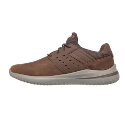 Zapatillas Caminar Hombre SKECHERS Delson 3.0-Dezra Marrón -Equipo Deportivo zapatillas caminar hombre skechers delson 30 dezra marron 4