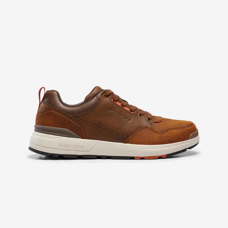 Zapatillas Caminar Hombre Skechers Piel Rozier Marrón 1 Zapatillas Caminar Hombre Skechers Piel Rozier Marrón